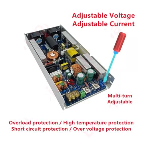 Alimentation de commutation PFC 0-60V 1200W convertisseur AC/DC SMPS réglable