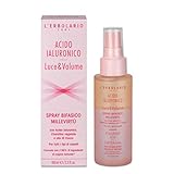 L'Erbolario Spray Bifasico per Capelli MilleVirtù Acido Ialuronico Luce e Volume, Trattamento Multiuso con Cheratina Vegetale e Olio di Cocco, 100 ml