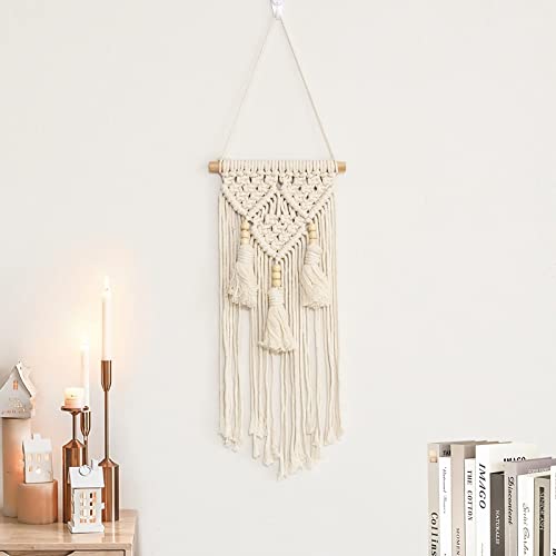 Attrape-rêves - Décoration murale bohème faite à la main - Décoration d'intérieur - Cadeau pour enfants - Décoration de mariage, chambre d'enfant, salon, chambre à coucher, dortoir Cover