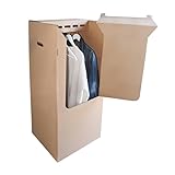 IMPRESSION NOIRE : Design sobre et professionnel facilitant l'identification et l'étiquetage du carton, ce qui simplifie l'organisation de votre déménagement.