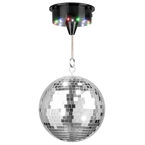 Fuzzix MB20ML Bola de Discoteca con LED de 20cm