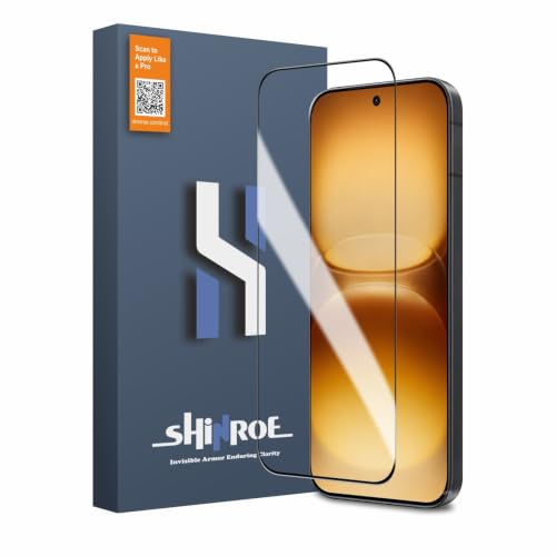 Image of Tempered Glass for IQOO 15R Military Grade 9H Screen Guard, Anti-Scratch, Shatterproof, Edge to Edge Full Coverage - Black Border