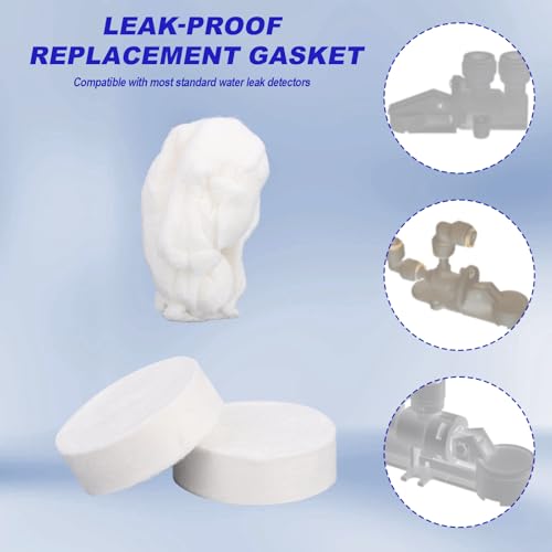 10stk Ersatzpads für Automatische Lecksucher, Universelle Leckschutz-Expansionswatte für Umkehrosmose-Wasserfiltersystem Unter der Spüle