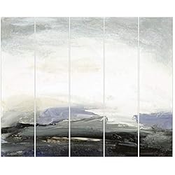 Paneles Japoneses Impresos Bilderwelten Cortinas Deslizables Impresa 5 Paneles japoneses Horizon Dawn Sin Montaje 250 x 300cm