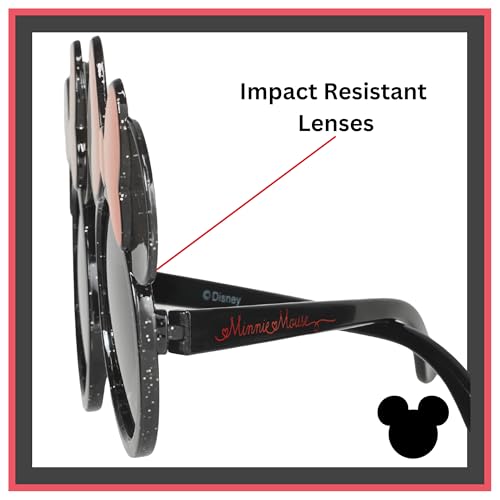 Sun-Staches Mickey or Minnie Mouse Sunglasses for Kids | Official Disney Accessory | Vacation, Park or Costume | Kid Size3