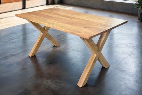 SAM Esstisch 120x80 cm Murcia, Akazienholz massiv & naturfarben,...