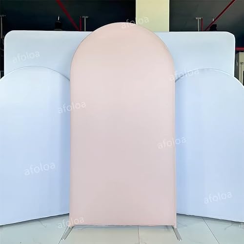 Miniatura 6 de Fundas de tela elástica arqueadas sólidas para fiestas, telón de fondo de arco, cubierta de soporte para niños, baby shower, decoración de fiesta de