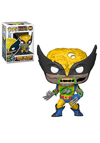 Funko Pop! Marvel Zombies-Wolverine - Figura de Vinilo Coleccionable - Idea de Regalo- Mercancia Oficial - Juguetes para Niños y Adultos - Comic Books Fans - Muñeco para Coleccionistas y Exposición