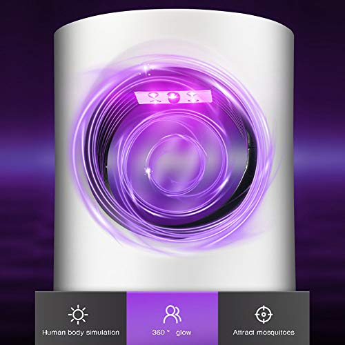 KKmoon Doméstico Mosquito Killer Inalação Mosquito Trap Lamp Eletrônico Mosquito Zapper Lâmpada LED