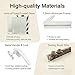 Frosted Fluted Privacy Window, 360° Rotating White Aluminum Pivot Window for Bathroom & Basement, Modern Flush Mount Safety Glass Replacement for Sunroom & Nursery(Horizontal Mount,Customize)