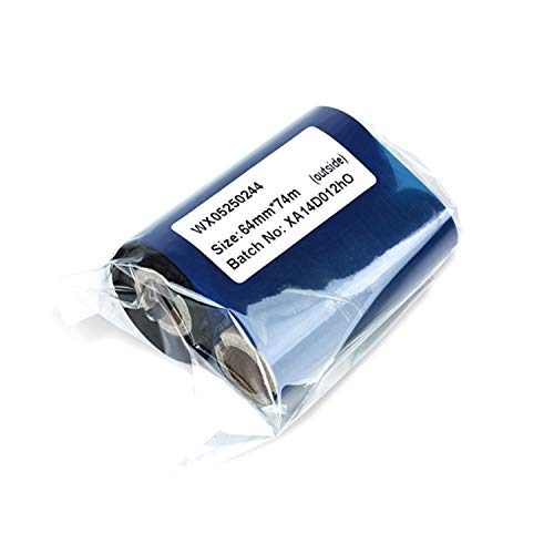 Cintas de transferencia térmica cera negras 4 unidades miniatura 2