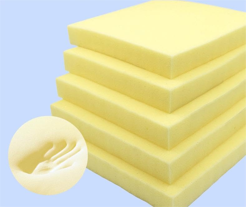 Acolchado de espuma de tapicería duradero personalizado, hoja de espuma de alta densidad para sofá/silla/banco/taburete, cómodo cojín de almohada de sofá expandible colchón firme