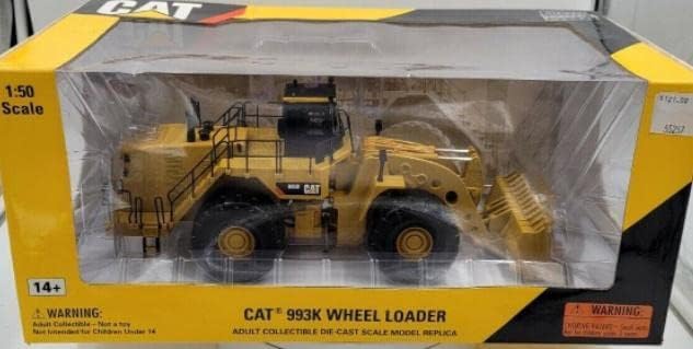 中古品＞DIECAST MASTERS CAT 993K ホイールローダー 1/50