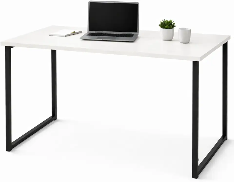 Escrivaninha Industrial Mesa Para Escritório Home Office 90 cm (Marrom)