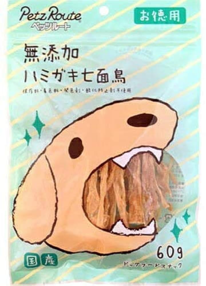 かちゅ沢19袋七面鳥無添加ハミガキ かちゅ沢19袋七面鳥無添加ハミガキ 無添加ハミガキ七面鳥 お徳用 60g