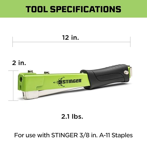 Stinger CH38-2 Cap Staple Tacker