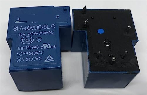 Relé SLA-24VDC-SL-C de 30A diseñado para soportar alta carga de corriente en PCB