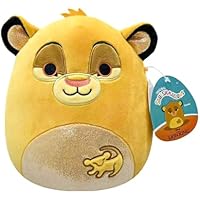 Squishmallows Simba - Peluche Oficial de Jazwares, 20 cm,