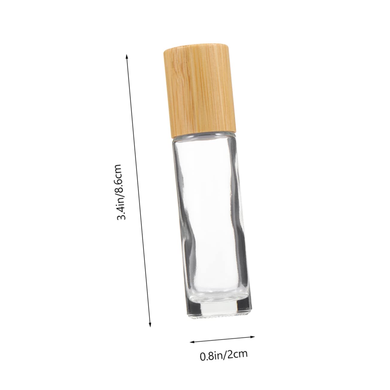Healeved 30 Roll Flaschen Nachfüllbare Parfumflakons Kleine Ätherische Öle Behälter Transparent Reisegeeignet Design Praktisch Für Aromatherapie Und DIY Zufällige Zufällige Farbe