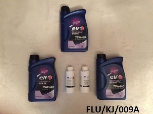 Mopar ELF Front & Rear Differential Fluids SET Cherokee XJ & KJ 1984-2007