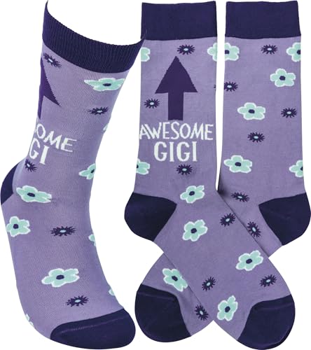 Primitives by Kathy Socks - Awesome Gigi, One Size, Unisex, LOL Collection