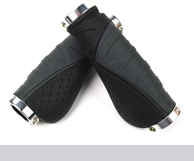 Miniatura 11 de Manillar de bicicleta Grips Riding Vice Handle Aleación de aluminio Vice Manillar Equipos Mountain Bike Manillar Accesorios de bicicleta