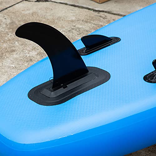 image for HEYTUR Surf & SUP Single Fin Detachable Center Fin for Longboard, Surf