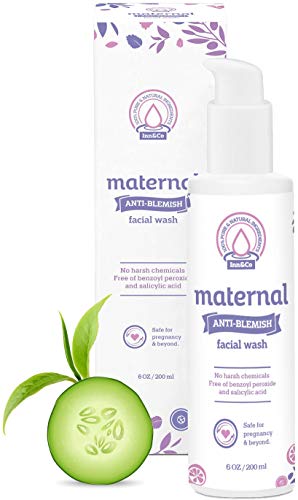 Maternal Anti-Blemish Face Wash 6 oz – For Acne Prone And Problem Skin – Safe And Effective For Expecting Mom To Be And Beyond Pregnancy