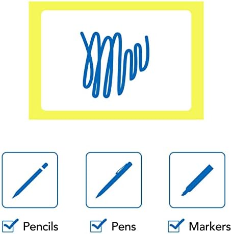 Matte White Labels Stickers, 13x19mm, 30 Sheet 3300PCS Small Self Adhesive Stickers Labels for File Folder Labels Price Label Color Code Labels Distinguish Labels