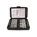 Jancy Slugger High Speed Steel Annular Cutter Set (11 piece), Uncoated (Bright) Finish, 3/4" Annular Shank, 1" Depth, 7/16" - 1-1/16" Sizes