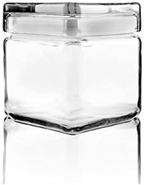 Anchor Hocking Stackable Storage Jar 1.0L Annealed Glass 85587R