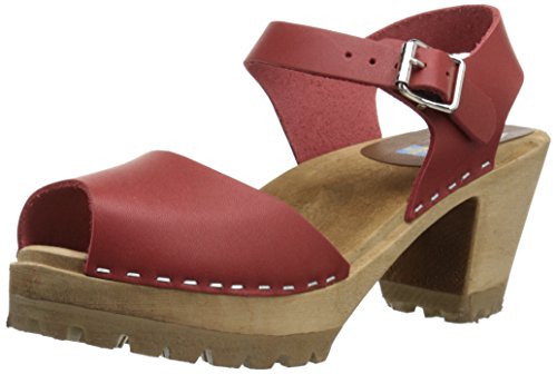 MIA Women's Greta Mule, Red, 9 M US