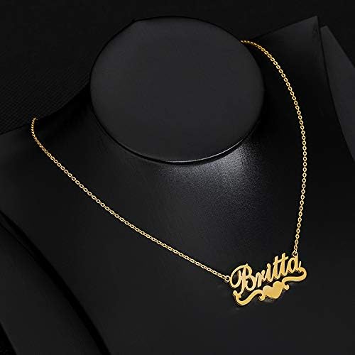18 Karat Gold Personalized Name 