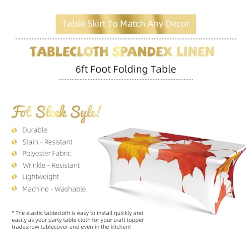 Nappe extensible élasthanne contre les plis pour table de banquet 1,8m