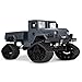 Produktbild Dilwe RC Crawler Auto, 2,4 GHz APP Control RC Autos Offroad Rock Fahrzeug Crawler LKW Military Truck Armee Auto mit Lichter Kamera(Grau)