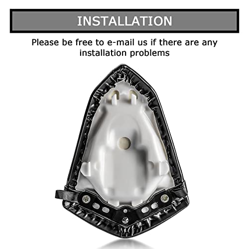 Image of PSLER Rear Passanger Seat Pillion Cushion For Kawasaki Ninja 300 300R EX300 2013 2014 2015 2016 2017