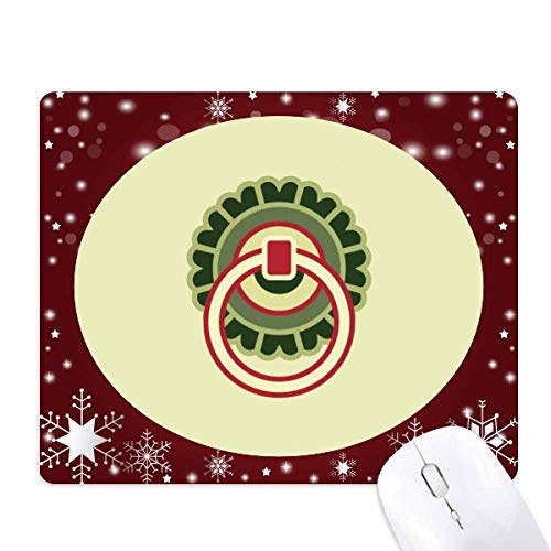 Tapis de souris de Chine hiver flocon de neige pour sublimer votre bureau à la maison