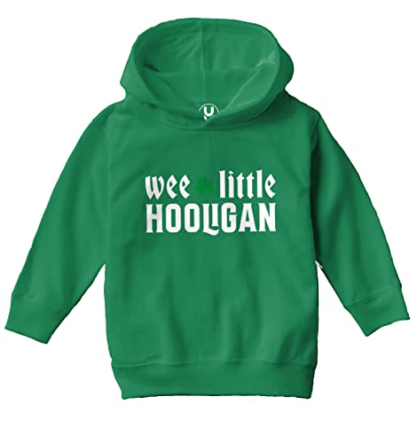 Haase Unlimited Wee Little Hooligan - Shamrock Toddler/Youth Fleece Hoodie2