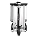 Rydebot Cavallo- Smart Motorized Scooter Rideable Suitcase/Luggage for Adults/Kids with Removable Battery, USB Charging Ports, Aluminum Alloy Frame, Bluetooth, TSA Lock, LED Lights, Silver