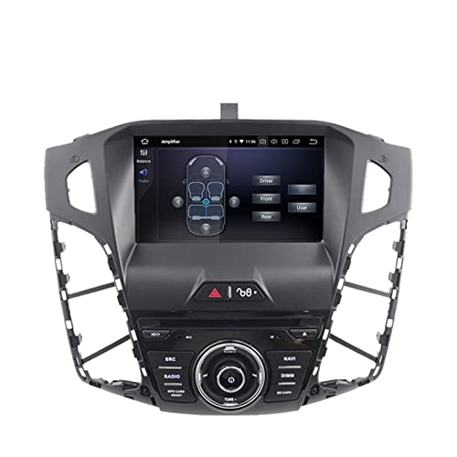 JINFOLI Multimediale GPS Navigation Stereo 1 Din Car Radio DSP 4G64G WIFI Android 10.0 Car DVD Player Adatto, for Ford, for Focus, 2012 2013 2014 Impianto audio stereo per auto(NO DSP)
