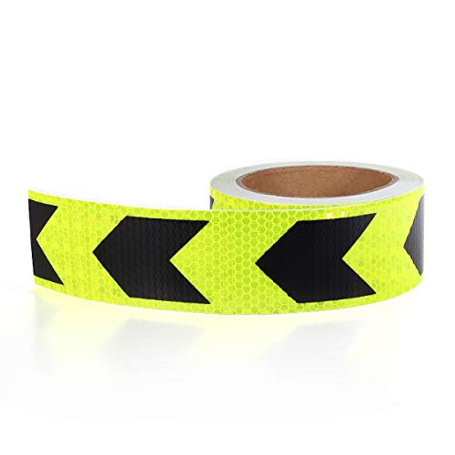 Aisey REFLECTIVE TAPE Outdoor Waterproof, Conspicuity Tape, Visibility Hazard Caution Adhesive Tape Safety Signs 2 Inch thumb #2