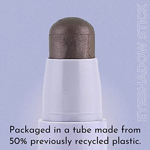 Clover Plush Pigment Cream Eyeshadow Stick | Creamy Texture, Long Lasting Eye Makeup, Less Smudge, Shimmery Eyeshadow | Cruelty-Free & Vegan Eye Makeup | Shade - Late Night #TOP1