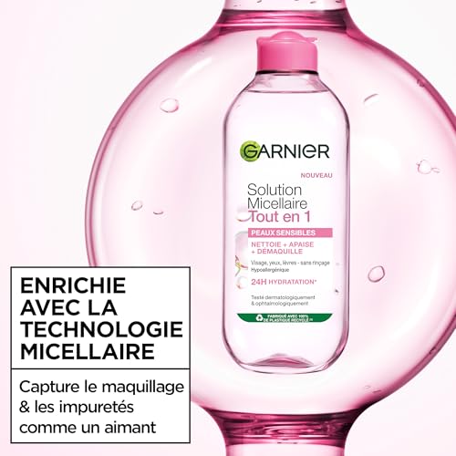Solution micellaire contre la peau sèche pour nettoyer et démaquiller sans irritation - 3