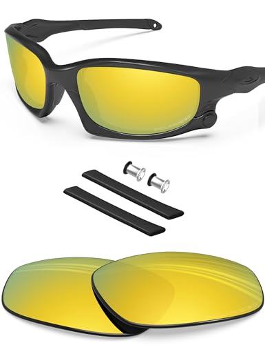 Image of BLAZERBUCK Polarized Replacement Lenses&Sock Kit for Oakley Split Jacket OO9099 Sunglass