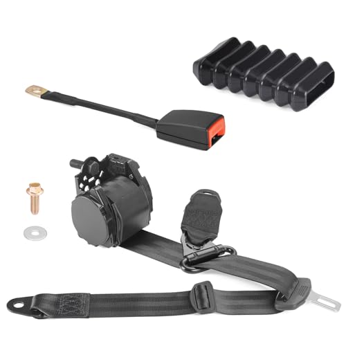 ZOZOYE Rear Seat Adjustable Retractable Lap Kit for Polaris Ranger 400 500 800 900 2011-2012 RZR 570 800 900 2010-2013 2634154