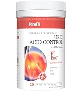 RindTi Uric Acid Flush,Tart Cherry with Celery Extract &amp; Turmeric,Uric Acid Cleanse &amp; Detox for M...