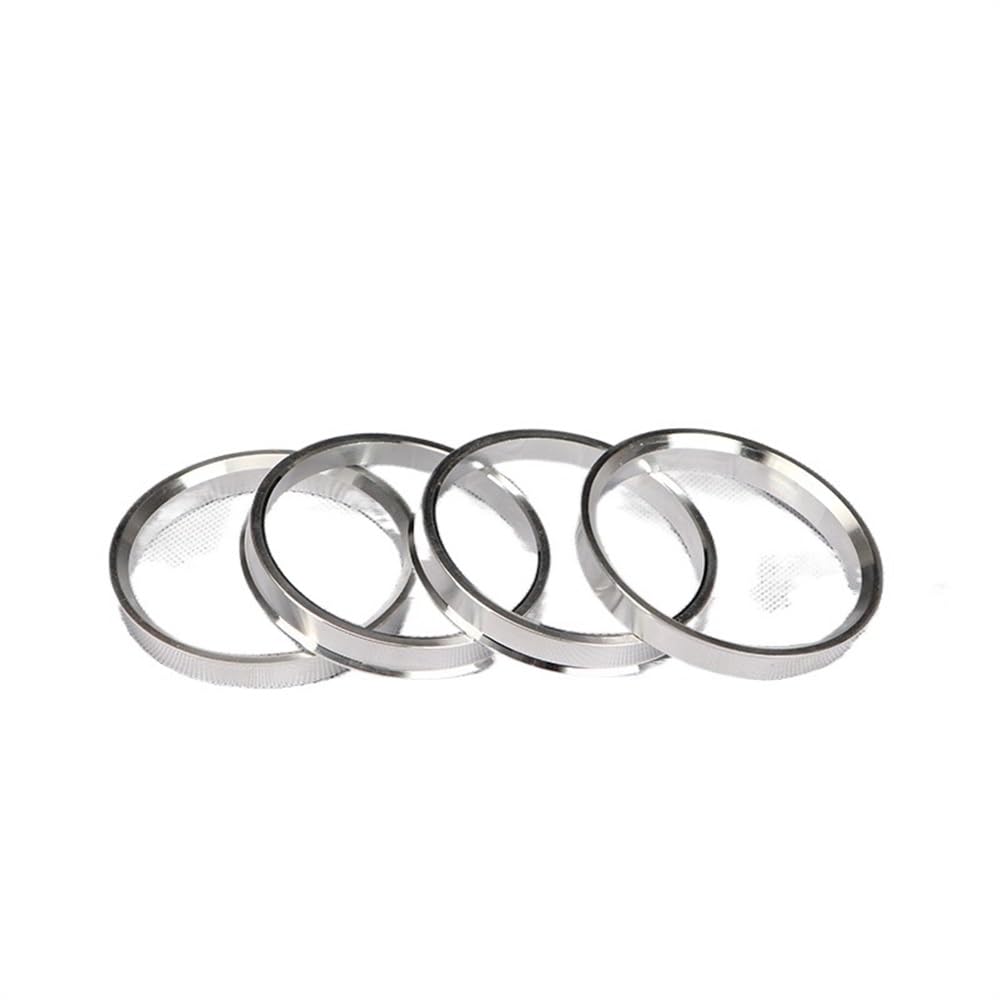 Zentrierringe 4 Stück Auto-Aluminium-Nabenringe, Nabenzentrierungsringe, Radbohrung 95,3–67,1 100–67, 106–67, 108–67, 110,1–67, 106,1–92,6 111,5–67, mm(100-67.1mm)