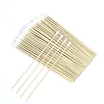 6 Inch Long Cotton Buds, 200pcs Extra Long Handle Ear Buds Cotton Swabs Earbuds for Cleaning, Makeup, Polishing Jewelry, Arts and Crafts