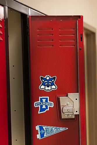 Image of Indiana State University 8ct Vinyl Large Deluxe Stickers Variety Pack - Laptop, Water Bottle, Scrapbooking, Tablet, Skateboard, Indoor /Outdoor - Set of 8