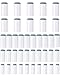 eBoot 40 Slip On Pool Cue Tips Billiard Cue Tips Slip-On Cue Tip Replacement (4 Sizes)
